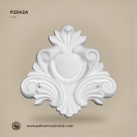 Poliüretan Kütük Klasik Motifli Söve Tacı P2842A 21x93x91 cm