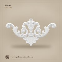 Poliüretan Klasik Motif Dekoratif Süsleme 26x48 cm (257x477x18 mm)