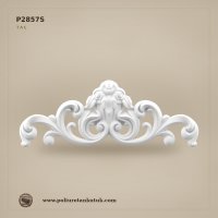 Poliüretan Dekoratif Taç Modeli 3x60x22 cm Klasik (31x600x224 mm)