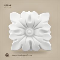 Poliüretan Kütük P2899 Çiçekli Mini Süsleme 7x7 cm