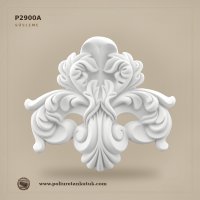 Poliüretan Kütük P2900A Akant Yaprağı Süsleme 17x19 cm