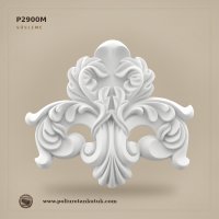 Poliüretan Kütük P2900M Geleneksel Kabartmalı Motif 27x31 cm