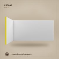 Poliüretan Sade Yüzeyli Dekoratif Duvar Paneli 50x101 cm