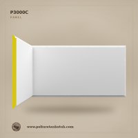 Çerçeveli Poliüretan Dekoratif Duvar Paneli 54x100 cm