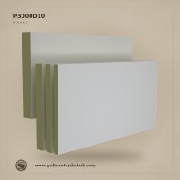 10 cm Derinlikli Poliüretan 3D Dekoratif Duvar Paneli 72x146 cm