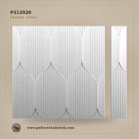 Oyma Desenli Dekoratif Poliüretan Duvar Paneli (120x20 cm)