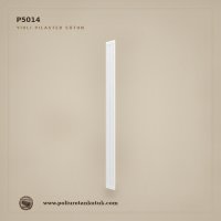 Poliüretan Kütük 14 cm Kanallı Pilaster Sütun Gövdesi 2x14 cm