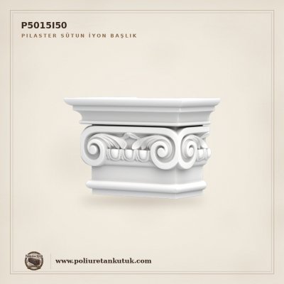 P5015I50 Pilaster Sütun İyon Başlık
