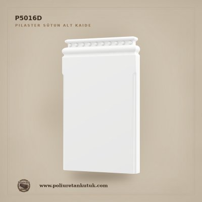 Poliüretan Pilaster Sütun Alt Kaidesi 29x196x314 mm