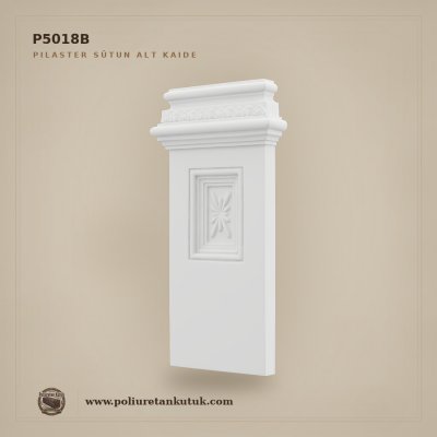 Poliüretan Pilaster Sütun Alt Kaidesi 51x230x450 mm