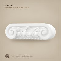 Poliüretan İyon Pilaster Sütun Başlığı 64x260x82 mm