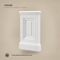 Poliüretan Pilaster Sütun Alt Kaidesi P5020B (4x23x36 cm)