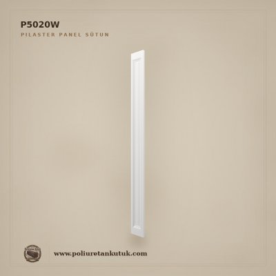 Panelli Gövde Poliüretan Pilaster Sütun 3x20x240 cm