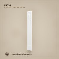 Desenli Rölyef Oyma Poliüretan Pilaster Sütun 24x197 cm