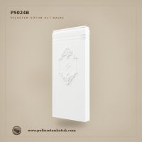 Poliüretan Dekoratif Pilaster Sütun Alt Kaidesi 7x29x65 cm