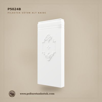 Poliüretan Dekoratif Pilaster Sütun Alt Kaidesi 7x29x65 cm