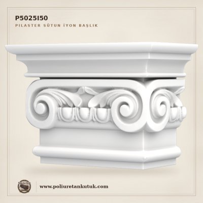 P5025I50 Pilaster Sütun İyon Başlık