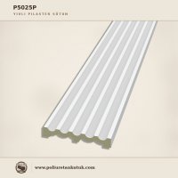 Yivli Poliüretan Pilaster Duvar Sütunu 3x25x240 cm