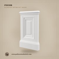 Poliüretan Kademeli Pilaster Sütun Alt Kaidesi 34x55 cm P5030B