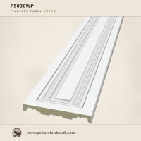 Poliüretan Kütük Düz Pilaster Sütun Paneli 3x30x240 cm