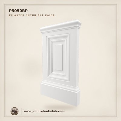 Poliüretan Pilaster Sütun Alt Kaidesi 56x94 cm