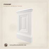 Poliüretan Kademeli Klasik Pilaster Sütun Alt Kaidesi 9x67x109 cm
