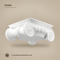 P5260I Poliüretan İyonik Volütlü Sütun Başlığı 70x93 cm