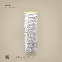 Poliüretan Klasik Motifli Sütun Kaidesi Altlığı 760x720x2020 mm
