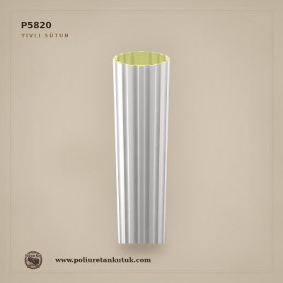 Poliüretan Yivli Dekoratif Sütun Gövdesi 200x200x2400 mm
