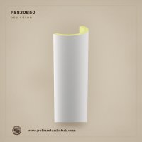 30x240 cm Dekoratif Düz Yarım Poliüretan Sütun
