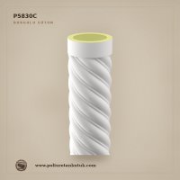 30x260 cm Sarmal Burgulu Dekoratif Poliüretan Sütun