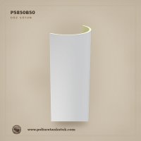 P5850B50 Poliüretan Düz Yarım Sütun Kaplama Modeli 25x50x240 cm