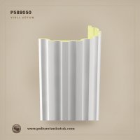 40x80x240 cm Poliüretan Yarım Yivli Dekoratif Sütun Gövdesi