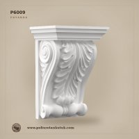Poliüretan Akant ve Volüt Motifli Payanda 120x158x240 mm