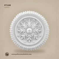 32x32 cm Poliüretan Tavan Göbeği Modeli P7108