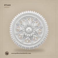 Poliüretan 54x54 cm Klasik Dairesel Tavan Göbeği
