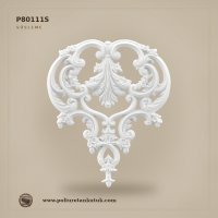 P80111S Poliüretan Klasik Motifli Süsleme Apliği 24x20 cm