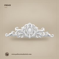 P8049 Poliüretan Oymalı Dekoratif Taç 30x93 cm
