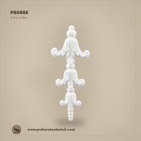 P8088E Poliüretan Klasik Kabartma Aplik Modeli (35x14 cm)