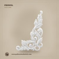 P8090SL Klasik Poliüretan Duvar Çıtası Köşe Modeli (60x40 cm)