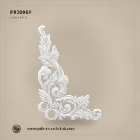 P8090SR Akant Yapraklı L Poliüretan Köşe Süsleme 61x41 cm