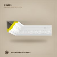P81005 Desenli 6x6 Poliüretan Tavan ve Duvar Kartonpiyeri