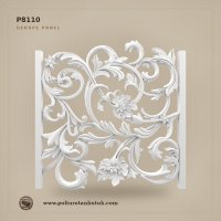 Poliüretan Kütük P8110 Kabartmalı Dekupe Panel 100x99 cm