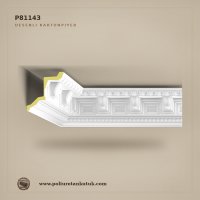 Poliüretan Desenli Tavan Kartonpiyeri 139x132 mm P81143