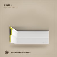 P81354 Poliüretan Kütük 22 cm Yüksek Düz Tavan Kartonpiyeri
