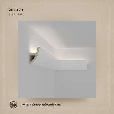 5x8 cm Poliüretan LED Gizli Işık Profili