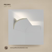 14x11 cm Poliüretan Gizli Işık ve LED Profili