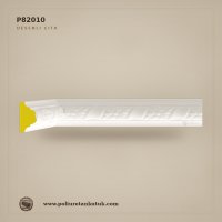 P82010 Kabartma Desenli Poliüretan Duvar Çıtası (2x4 cm)