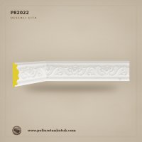 Poliüretan Desenli Duvar Çıtası 56x17 mm Motifli Profil