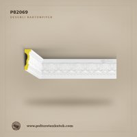 Poliüretan Kütük 3x11 cm Desenli Tavan Kartonpiyeri P82069